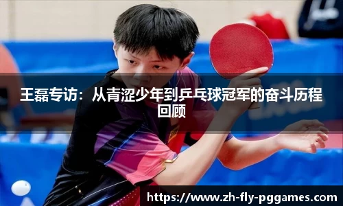 王磊专访：从青涩少年到乒乓球冠军的奋斗历程回顾